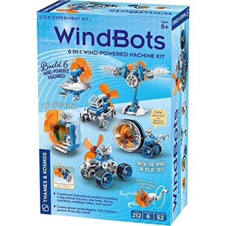 Thames & Kosmos WindBots 6-in-1 Wind-Powered Machine Kit 550047